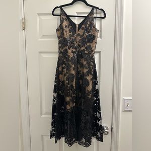 Dress the Population Fit and Flare Cocktail Dress - Size Small - NWT